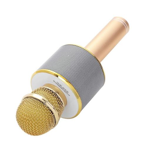 ND32_Q17B2 Q17B2 MIKROFON KARAOKE GOLD SIMPLE na Arena.pl