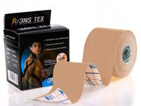 Taśma 3NS TAPE Kinesiology taping kinesio3 NS TEX [Beżowy]