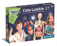 CLEMENTONI CIAŁO LUDZKIE ZESTAW EDUKACYJNY 8+