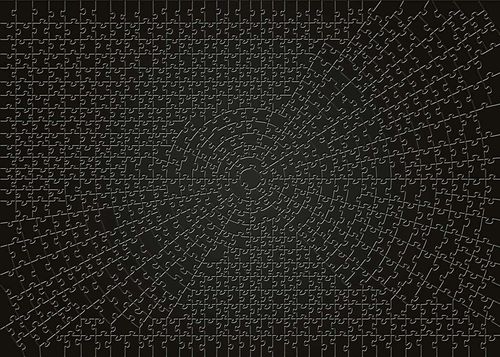 Ravensburger Puzzle Krypt Black 736 elementów 152605 na Arena.pl