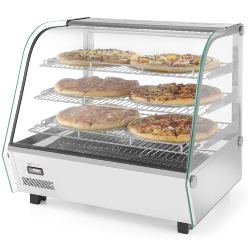 Witryna grzewcza nastawna ekspozycyjna 3 półki 120L Hendi 233726 na Arena.pl