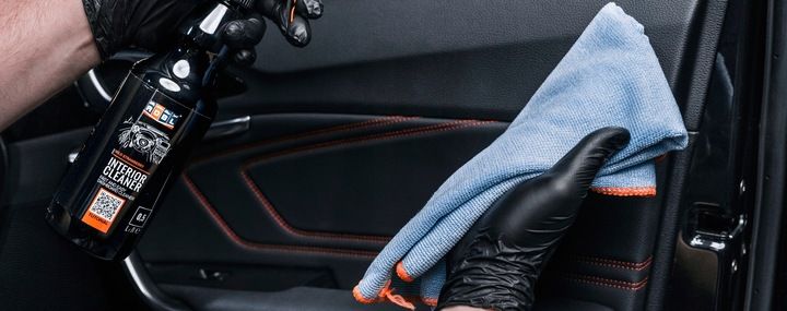 ADBL Dodger Mikrofibra Do Wnętrza Auta Plastików Kokpitu 50x60 cm zdjęcie 4