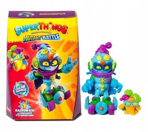SuperThings MUTANT BATTLE SNOWFUL figurka bałwan FROSTY Super Zings Things na Arena.pl