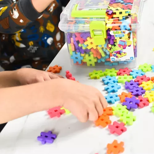 klocki konstrukcyjne Meli Basic Travel Box 250 szt. na Arena.pl