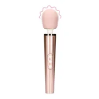 loveline wibrator masujący rożdżka rose pink - wielofunkcyjny model