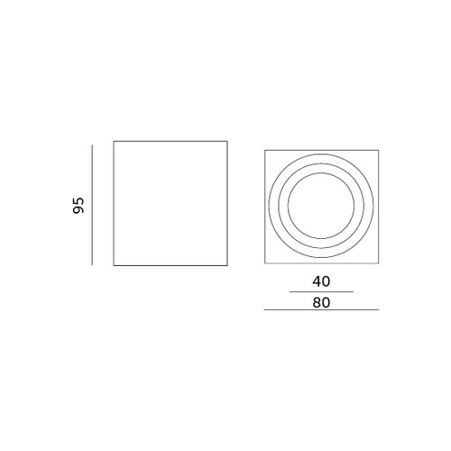 Wodoodporna oprawa sufitowa AQUALOCK BIAŁA na Arena.pl