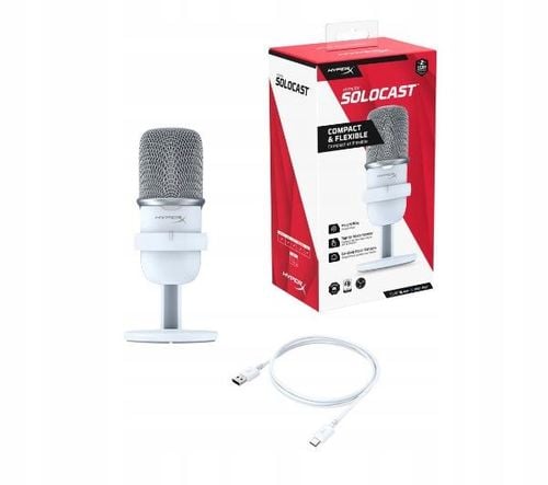 Mikrofon HyperX SoloCast White na Arena.pl