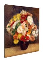 Bouquet of Chrysanthemums, Auguste Renoir - obraz na płótnie 50x70 cm