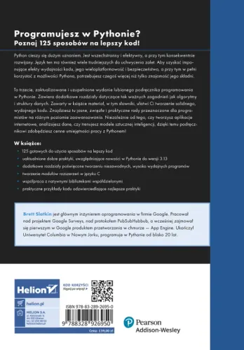 Efektywny Python. 125 sposobów na lepszy kod, wydanie 3 na Arena.pl