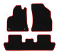 Dywaniki welurowe CARLUX-RED do Peugeot 5008 I 2009-2017