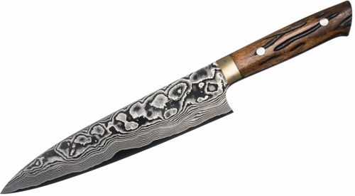 Takeshi Saji YBB Ręcznie kuty nóż Szefa 18cm VG-10 na Arena.pl