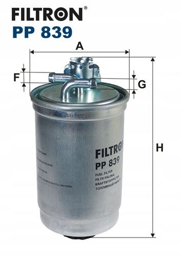 Filtron PP 839 Filtr paliwa SEAT VW na Arena.pl