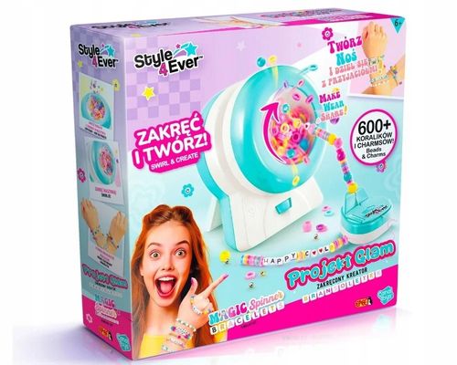 MASZYNKA DO NAWLEKANIA KORALIKÓW Projekt Glam Zakręcony kreator bransoletek na Arena.pl