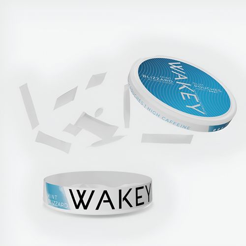 WAKEY Woreczki Kofeinowe Energetyczne Witaminowe 50mg Miętowe 20 szt na Arena.pl