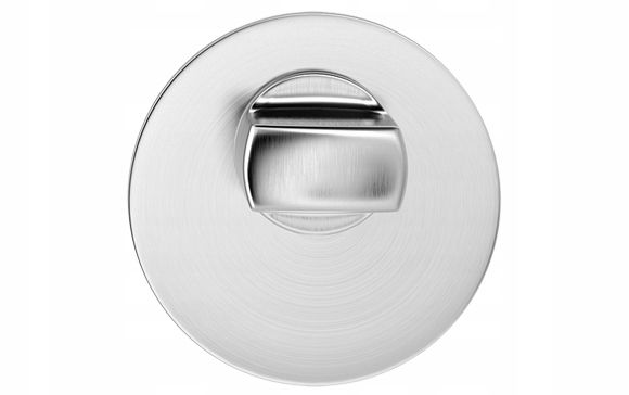 SZYLD DOLNY 3S OKRĄGŁY STAL NIERDZEWNA BLOKADA WC zdjęcie 1