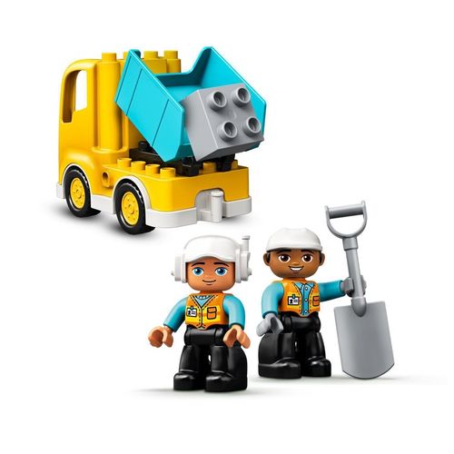 LEGO Duplo 10931 Samochód Ciężarowy koparka budowa duże klocki 2 3 4 latka na Arena.pl
