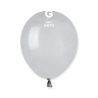 Balony pastelowe szary #070, 12 cm 100 szt.