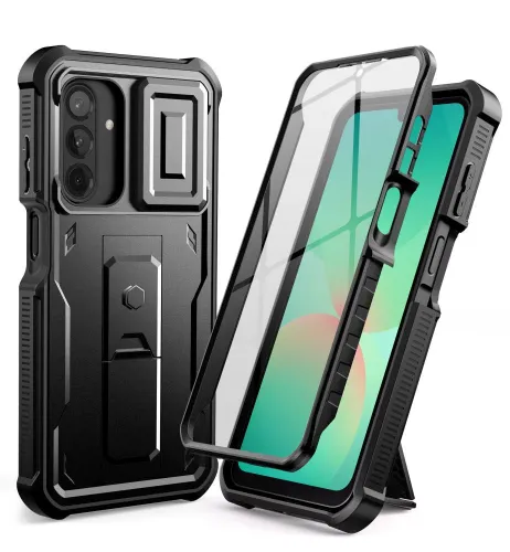Etui Tech-Protect Kevlar Cam+ na Samsung Galaxy A26 5G - czarne na Arena.pl