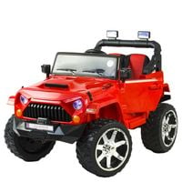 Auto na akumulator dla dzieci 4x4 skóra EVA pilot