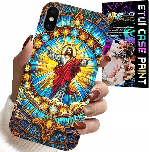 ETUI DO IPHONE XS MAX - JEZUS CHRZEŚCIJAŃSTWO RELIGIA + SZKŁO na Arena.pl
