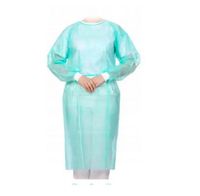 Fartuch z włókniny zielony rozmiar L