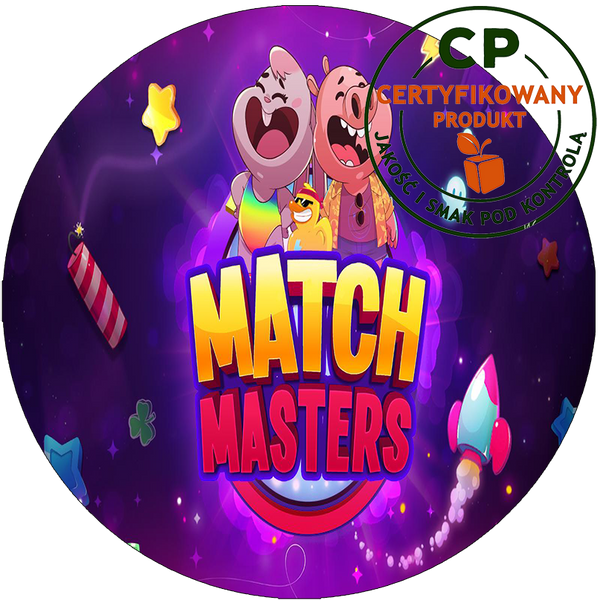 Opłatek na tort Match Masters zdjęcie 1