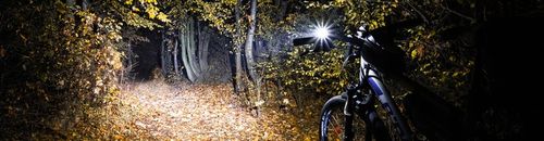 LAMPKA ROWEROWA LED PRZÓD 1800 LUMENÓW MOCNA + TYŁ OŚWIETLENIE ROWEROWE na Arena.pl