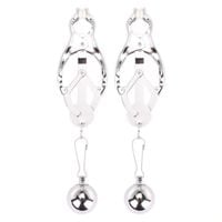 me you us clover nipple clamp silver