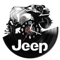 Zegar ścienny z płyty winylowej Jeep 562.14