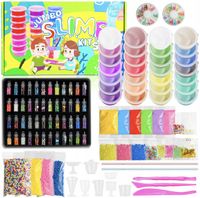 SLIME ZESTAW DO ROBIENIA GLUTÓW JUMBO XXL 28 KOLORÓW