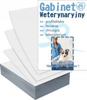 Ulotki A5 5000szt reklamowe firmowe różne wzory GABINET WETERYNARYJNY