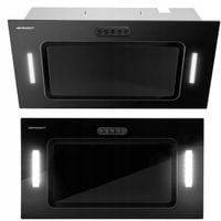 OKAP PODSZAFKOWY KUCHENNY LED CZARNY 52cm BERDSEN