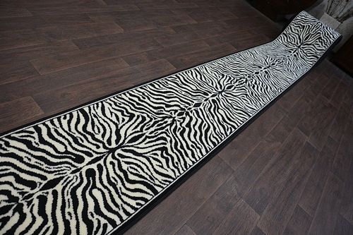 CHODNIK BCF BASE 3461 zebra biały 80 cm na Arena.pl