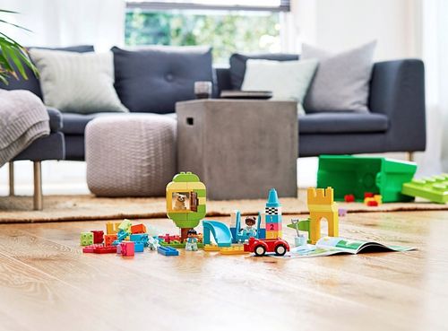 KLOCKI LEGO DUPLO DUŻE PUDEŁKO XXL KREATYWNE KLOCKI PREZENT DLA 2,3,4 LATKA na Arena.pl