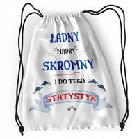 Plecak Dla Statystyka Sportowy Szkolny Worek Torba Z Nadrukiem Ze Zdjęciem