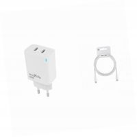 Ładowarka sieciowa GaN 45W dwa USB-C z kabelem do Samsung Galaxy M35 5G