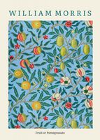 Plakat 50x70cm Desing Pomegranate, Morris Vintage do Salonu