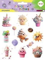 tatuaże zmywalne sweets 150x200 mm 4542 a'10