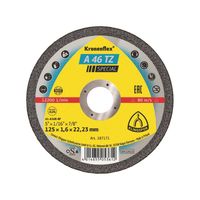tarcza płaska a46tz t1a 125*1.6*22 187171 - t1a 125 1.6t