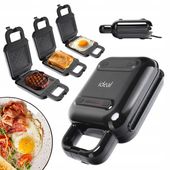 OPIEKACZ ELEKTRYCZNY GRILL KANAPEK TOSTÓW JAJEK SANDWICH TOSTER IDEAL