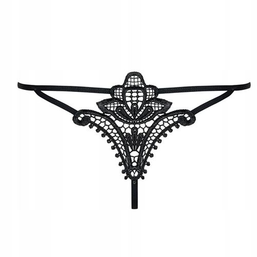 Stringi Luiza Obsessive. Czarne, wycięte. na Arena.pl