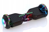 DESKOROLKA ELEKTRYCZNA HOVERBOARD DESKA DUŻE KOŁA 6,5” RGB LED