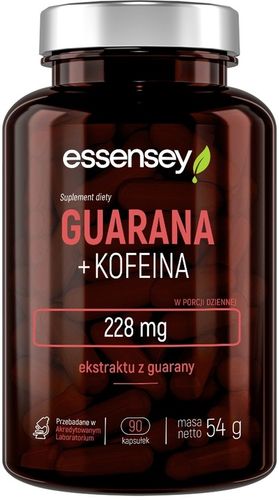 Essensey Kofeina + Guarana 90 kapsułek na Arena.pl