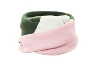 Pupill BOA komin duży szal dla dzieci jasny beż-khaki-brudny róż