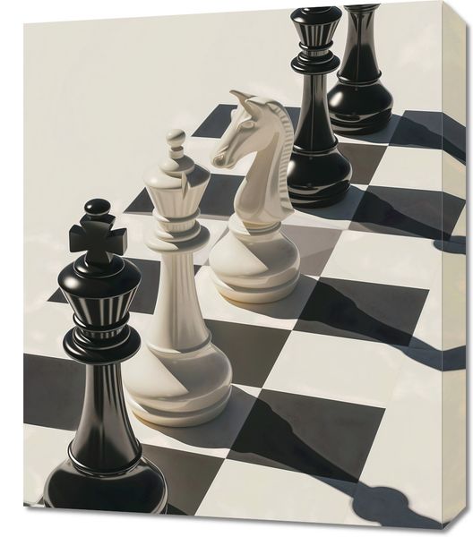 Obraz 50x60cm Szach i Mat zdjęcie 1