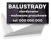 Wizytówki firmowe Foliowane 1000szt wiele wzorów balustrady nierdzewne