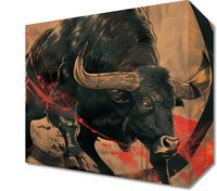 Obraz 20x20cm Bycza Niezłomność