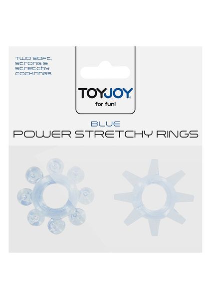Komplet 2 Ringów Erekcyjnych Power Stretchy Rings zdjęcie 1