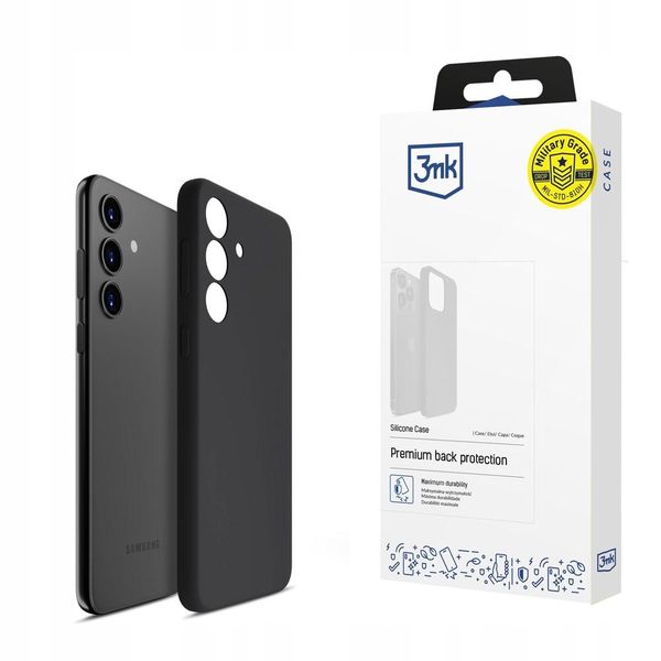 Silikonowe etui na Samsung Galaxy S24 - 3mk Silicone Case zdjęcie 1