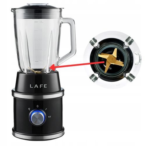 Blender Kielichowy Szklany do koktajli mikser Mocny1300W 1,5L Kruszy Lód na Arena.pl